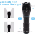 5 High Lumen Mode LED Tactical Flashlight